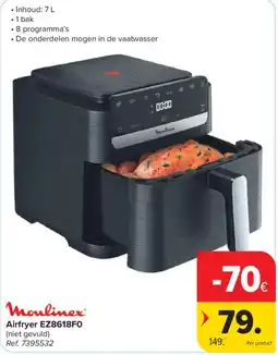 Carrefour Airfryer ez8618f0 aanbieding