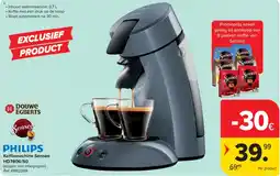 Carrefour Philips koffiemachine senseo aanbieding
