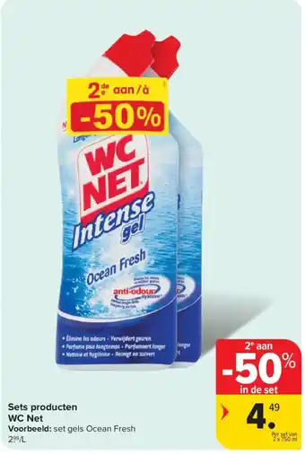 WC Net set gels Ocean Fresh