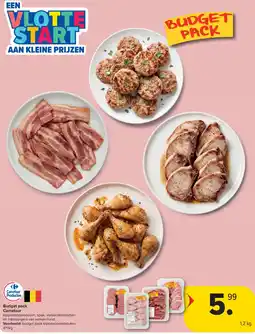 Carrefour Budget pack Carrefour aanbieding