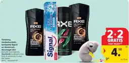 Carrefour tandpasta signal extra fresh & whitening crystal gel signal aanbieding