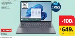Carrefour Lenovo IdeaPad 3 aanbieding
