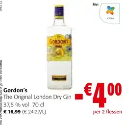 Colruyt Gordon's The Original London Dry Gin aanbieding