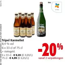Colruyt Tripel Karmeliet aanbieding