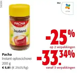 Colruyt Pacha instant oploscichorei aanbieding
