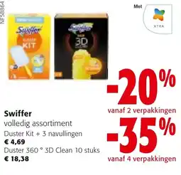 Colruyt Swiffer volledig assortiment aanbieding