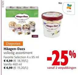 Colruyt Diepvries Häagen-Dazs aanbieding