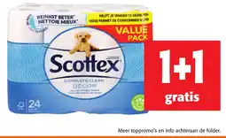 Colruyt Scottex complete clean décor aanbieding
