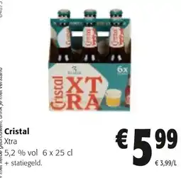 Colruyt Cristal Xtra aanbieding