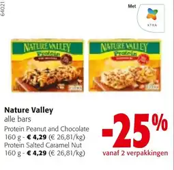 Colruyt Nature Valley alle bars aanbieding