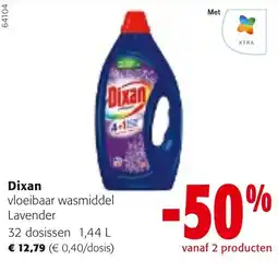 Colruyt Dixan vloeibaar wasmiddel aanbieding