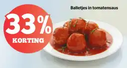 Spar Balletjes in tomatensaus aanbieding