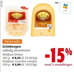 Colruyt Abdijkaas blokjes aanbieding