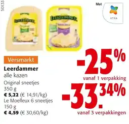 Colruyt Leerdammer alle kazen aanbieding