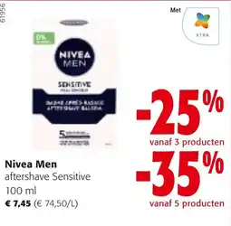 Colruyt Nivea men aftershave sensitive aanbieding
