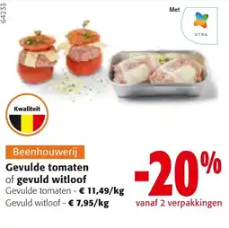 Colruyt Gevulde tomaten of gevuld witloof aanbieding