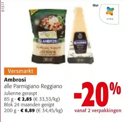 Colruyt Ambrosi alle Parmigiano Reggiano aanbieding