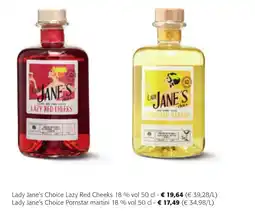 Colruyt Lady Jane's Choice Lazy Red Cheeks aanbieding