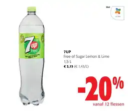 Colruyt 7up free aanbieding