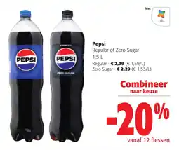 Colruyt Pepsi aanbieding