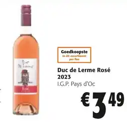 Colruyt Duc de Lermé Rosé aanbieding