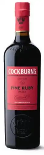 Colruyt cockburn's fine ruby port aanbieding