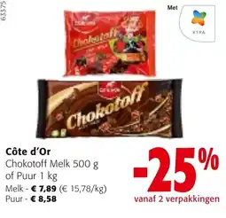 Colruyt Côte d'Or Chokotoff aanbieding