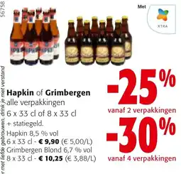 Colruyt Hapkin of Grimbergen aanbieding