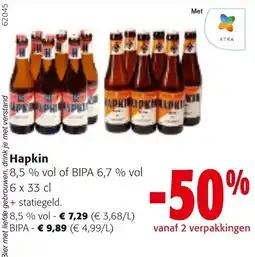 Colruyt Hapkin aanbieding