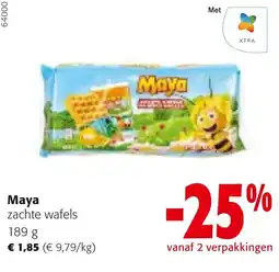 Colruyt Maya zachte wafels aanbieding