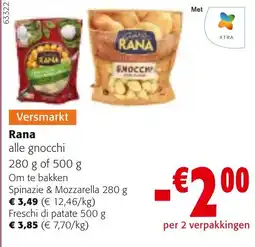 Colruyt Rana alle gnocchi aanbieding