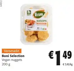 Colruyt Boni Selection Vegan nuggets aanbieding