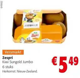 Colruyt Zespri kiwi sungold jumbo aanbieding