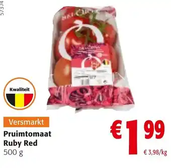 Colruyt Pruimtomaat Ruby Red aanbieding