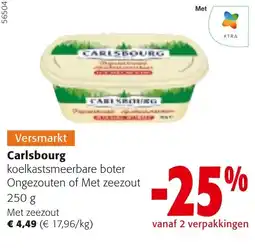 Colruyt Carlsbourg koelkastsmeerbare boter aanbieding