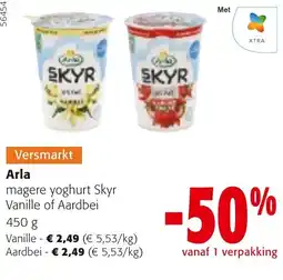 Colruyt Arla magere yoghurt Skyr aanbieding