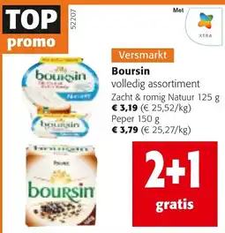 Colruyt Boursin volledig assortiment aanbieding