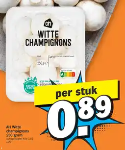 Albert Heijn Witte champignons aanbieding