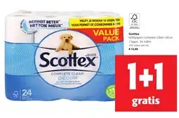 Colruyt toiletpapier complete clean décor aanbieding