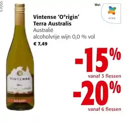 Colruyt Vintense 'O'origin' Terra Australis aanbieding