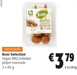 Colruyt Boni selection vegan bbq balletjes aanbieding