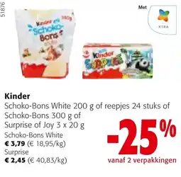 Colruyt Kinder Schoko-Bons White aanbieding