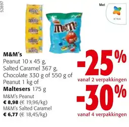 Colruyt M&M's aanbieding