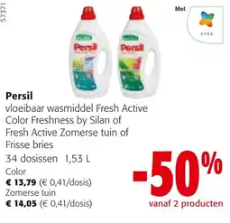 Colruyt Persil vloeibaar wasmiddel aanbieding
