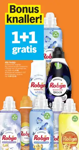 Albert Heijn Robijn wasmiddel aanbieding