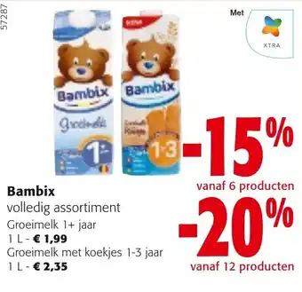 Colruyt Bambix volledig assortiment aanbieding