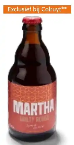 Colruyt martha guilty rouge aanbieding