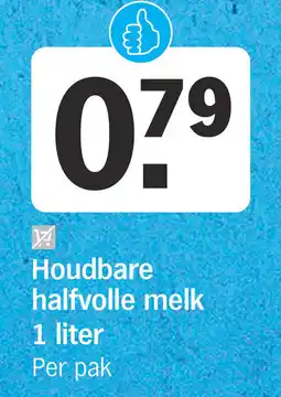 Albert Heijn Houdbare halfvolle melk aanbieding