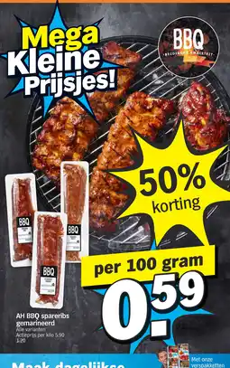 Albert Heijn AH BBQ spareribs aanbieding