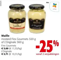 Colruyt Maille mosterd aanbieding